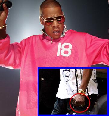  on Jay Z Donned Never Before Seen Unusual Bling In Nyc Wednesday His